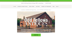 Desktop Screenshot of oddfellowsantiques.com